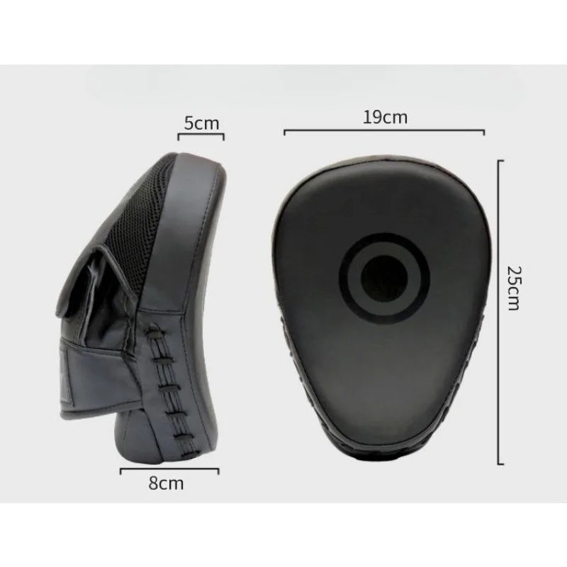 Boxing Hand Target Curved Boxing Pads MMA Target Focus Punching Gloves Thai Strike Kick Shield Hook Jab Pads Kickboxing Training