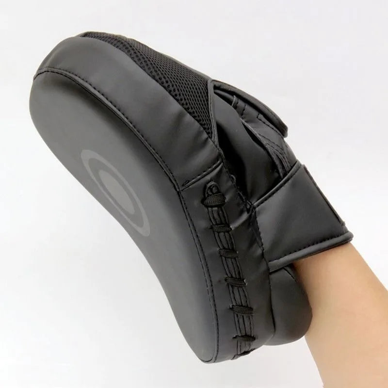 Boxing Hand Target Curved Boxing Pads MMA Target Focus Punching Gloves Thai Strike Kick Shield Hook Jab Pads Kickboxing Training