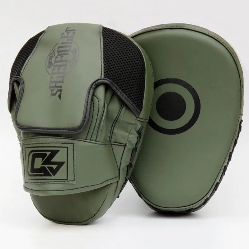 Boxing Hand Target Curved Boxing Pads MMA Target Focus Punching Gloves Thai Strike Kick Shield Hook Jab Pads Kickboxing Training