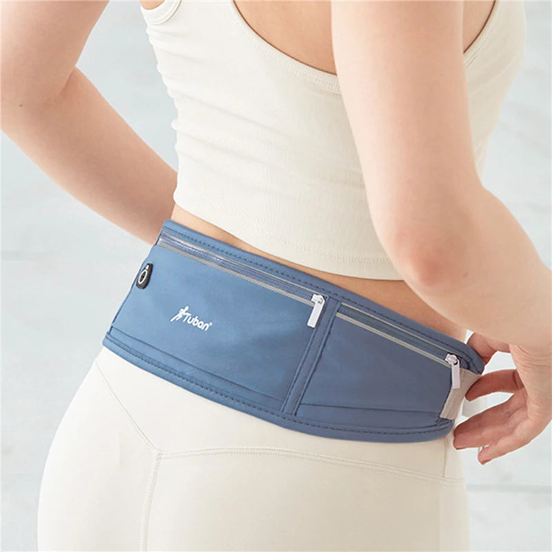 Outdoor Waterproof Invisible Waist Pack Running Waist Pack Sports Waist Pack Men'S and Women'S Models Hidden Fitness Bag