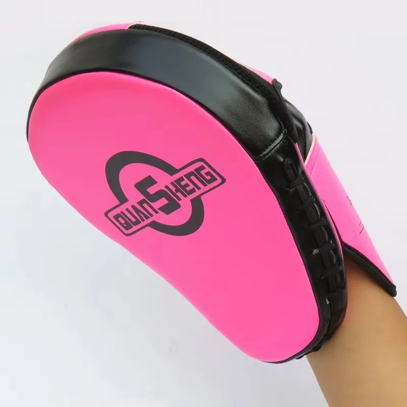 Boxing Hand Target Curved Boxing Pads MMA Target Focus Punching Gloves Thai Strike Kick Shield Hook Jab Pads Kickboxing Training